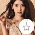 [IU同款首飾系列] 韓國 J.ESTINA Mariel Pearl Star Necklace