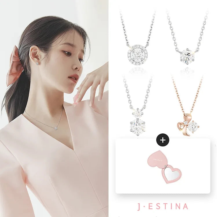 [IU同款首飾系列] 韓國 J.ESTINA Whitemond Necklaces