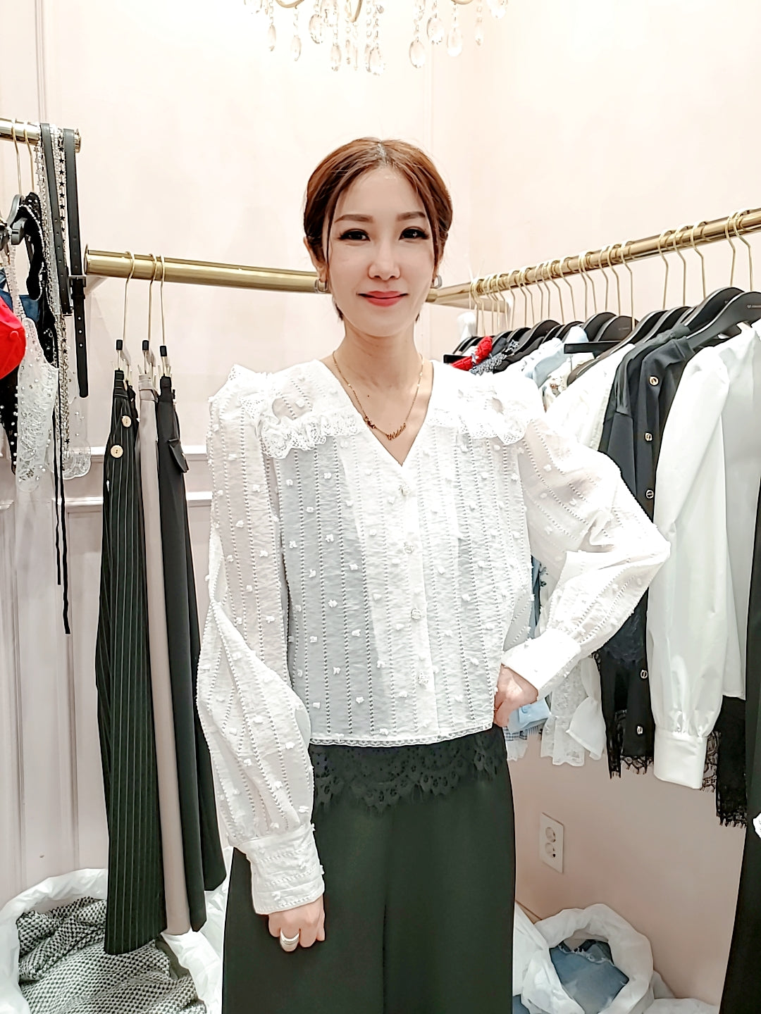 LOT60329韓國東大門直送 OT. RIMANE 女裝上衣