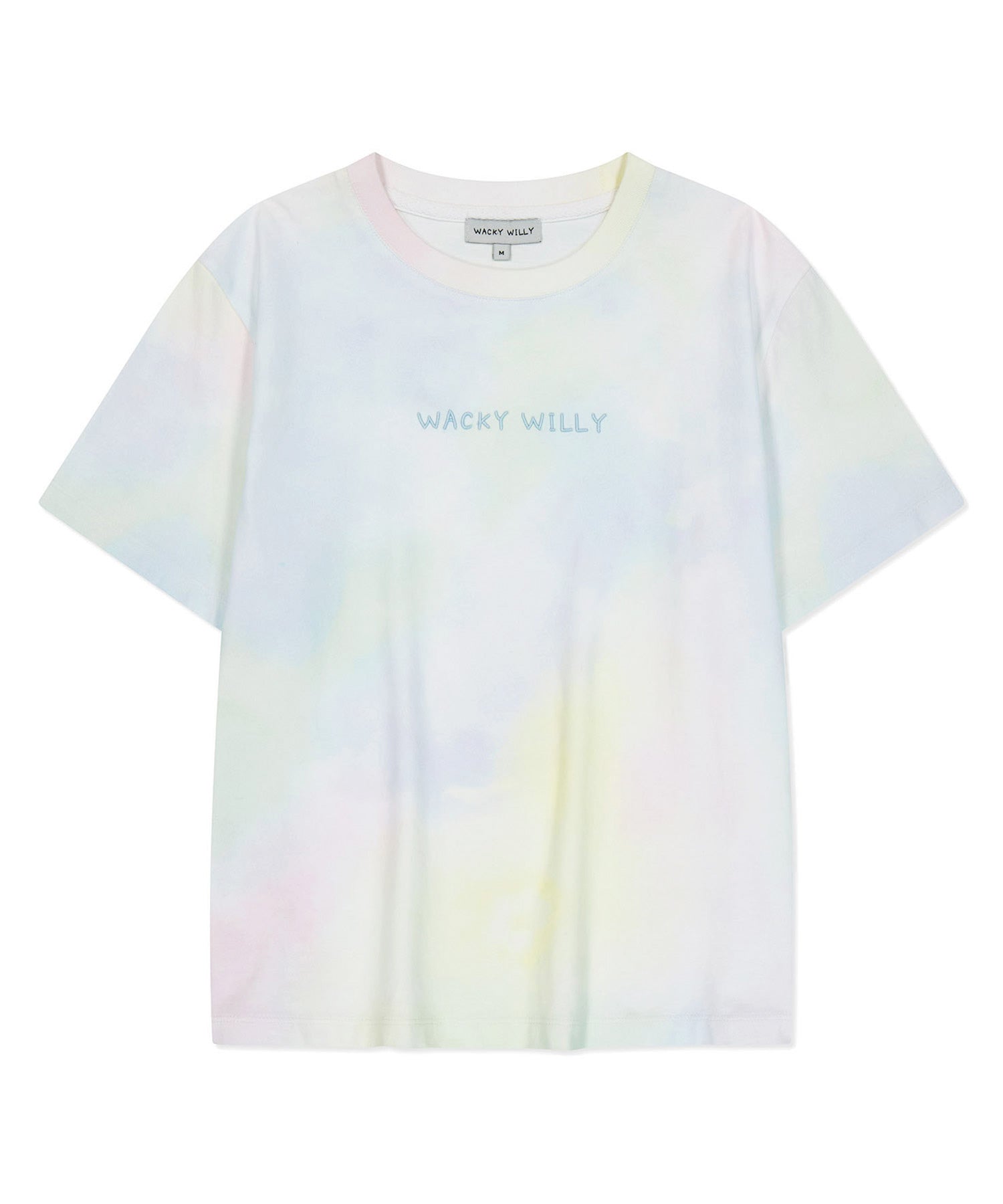 韓國直送 WACKY WILLY - 女裝模糊圖案短袖T恤