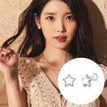 [IU同款首飾系列] 韓國 J.ESTINA Mariel Pearl Star Earrings