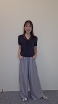 LQH60703 Silk Blended Pants