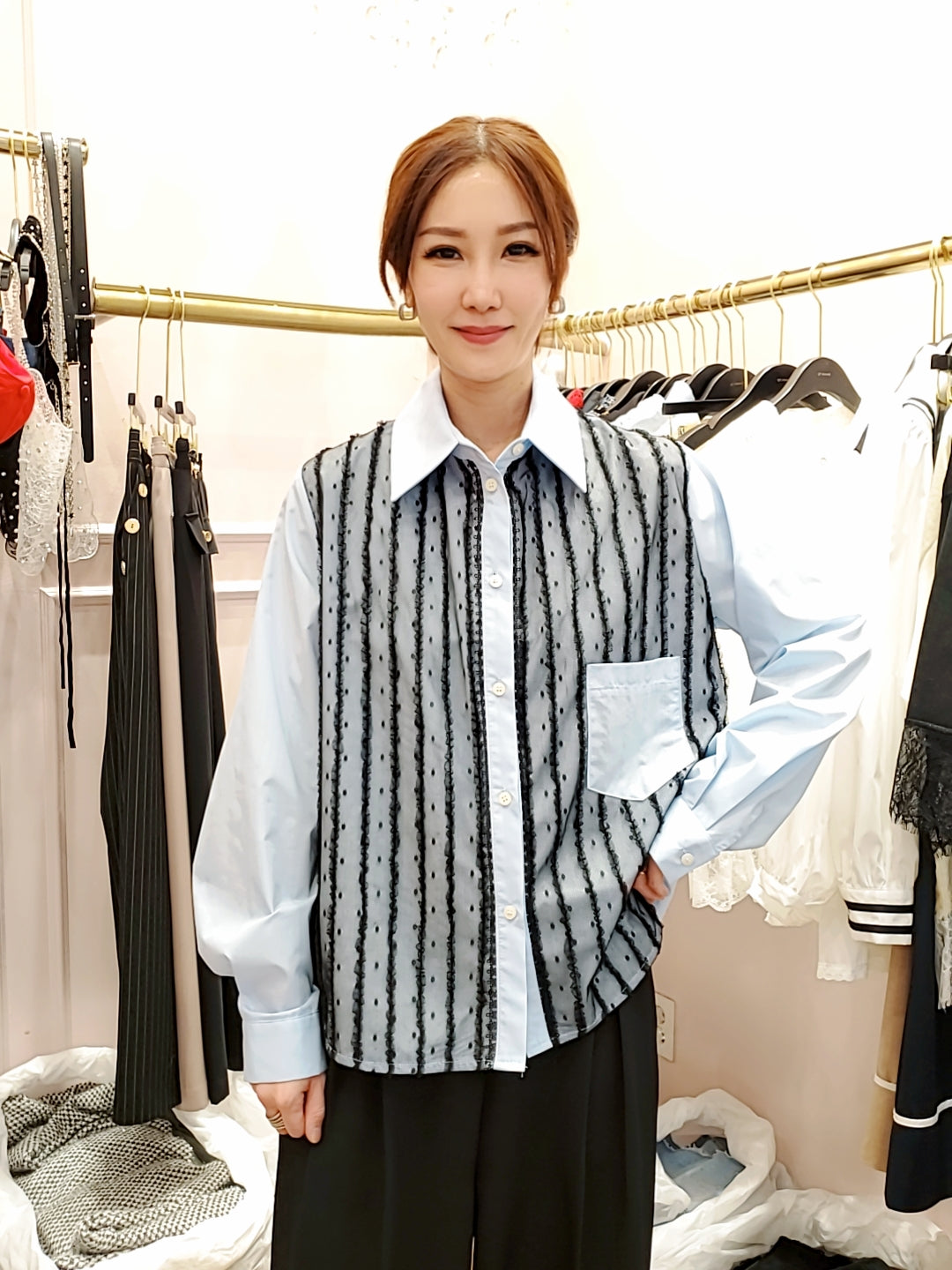 LOT60308韓國東大門直送 OT. RIMANE 女裝上衣