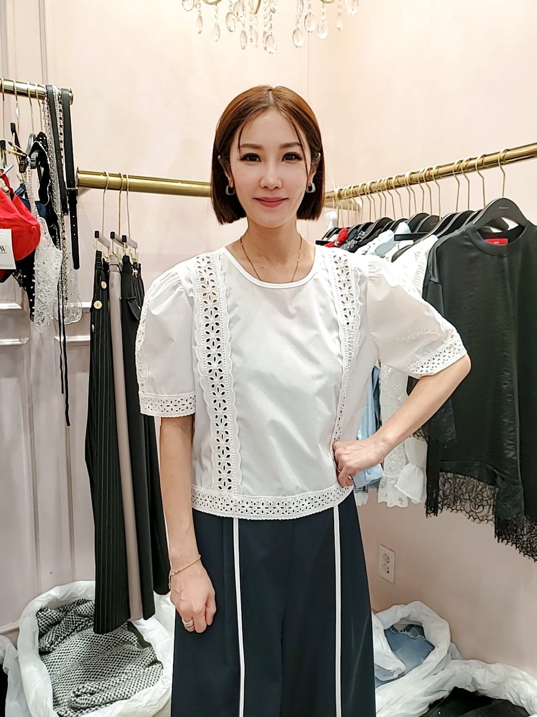 LOT60316韓國東大門直送 OT. RIMANE 女裝上衣