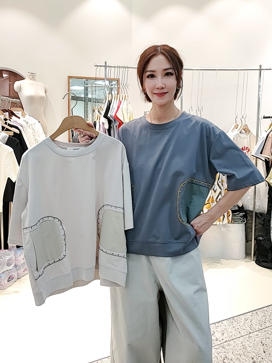 LAD60318韓國東大門直送 INTRO-ADORABLE 女裝上衣