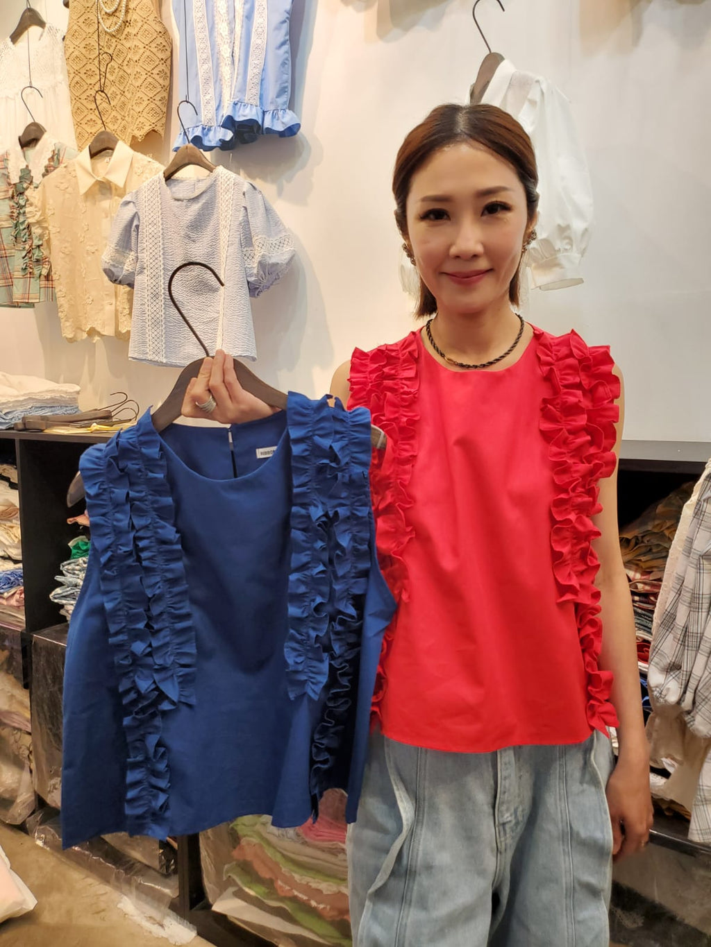 韓國Ribbon Dress半截裙 LRD60616 - White
