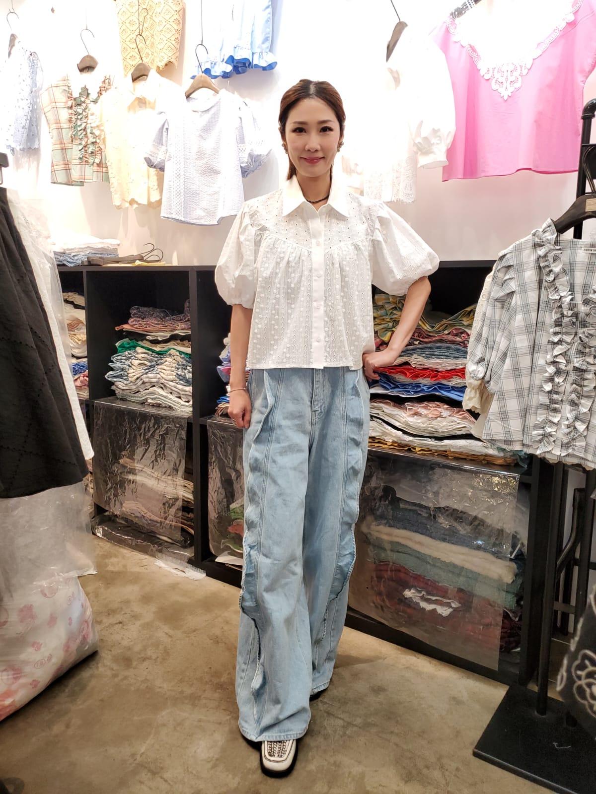 韓國Ribbon Dress半截裙 LRD60614 - White