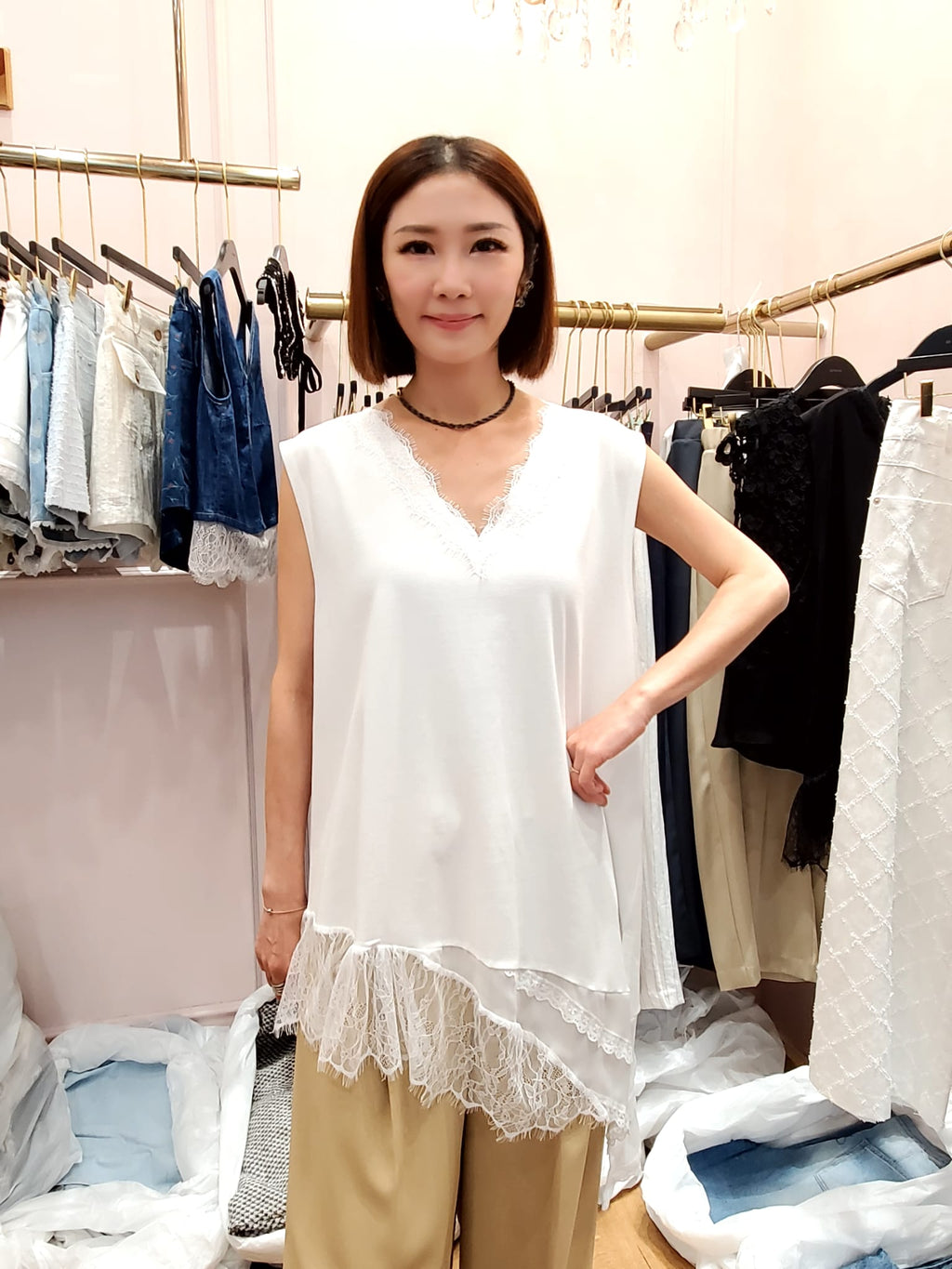 韓國OT Rimane上衣 LOT60605 - White