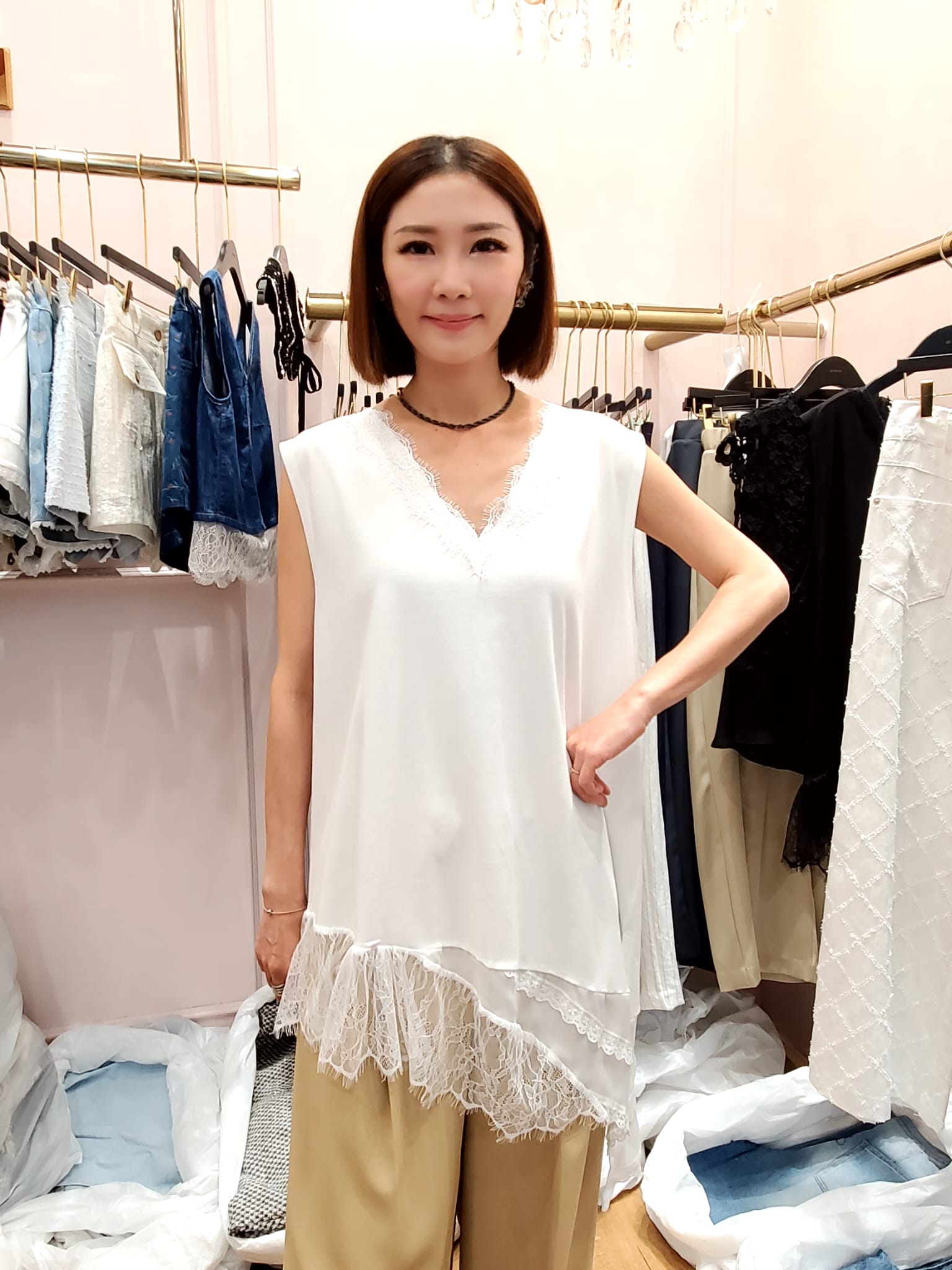 韓國OT Rimane上衣 LOT60605 - White