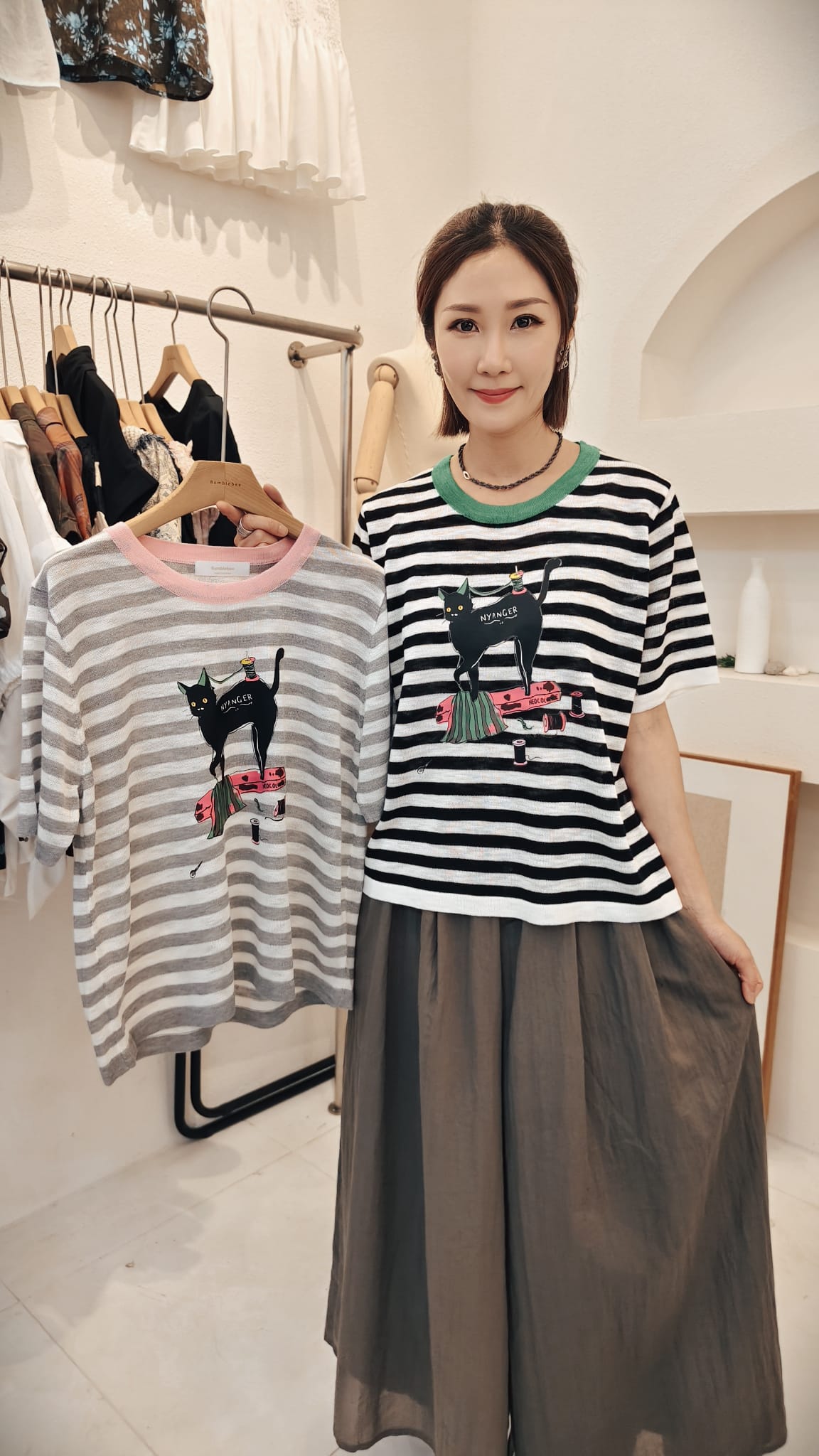 韓國Bumblebee上衣 LBU60610 - Pink