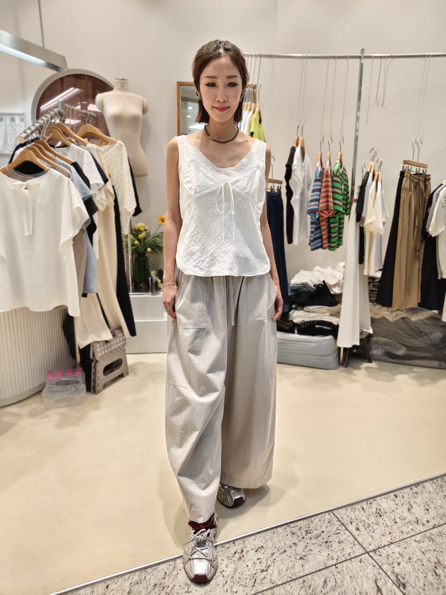 韓國Intro Adorable上衣 LAD60610 - Beige