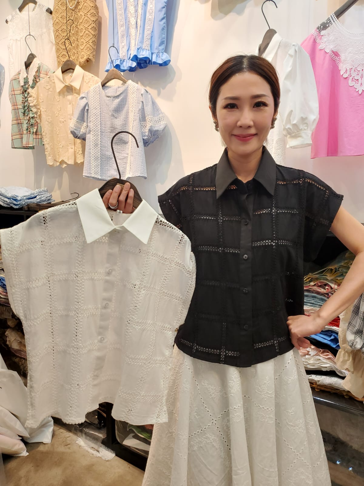 韓國Ribbon Dress半截裙 LRD60607 - White