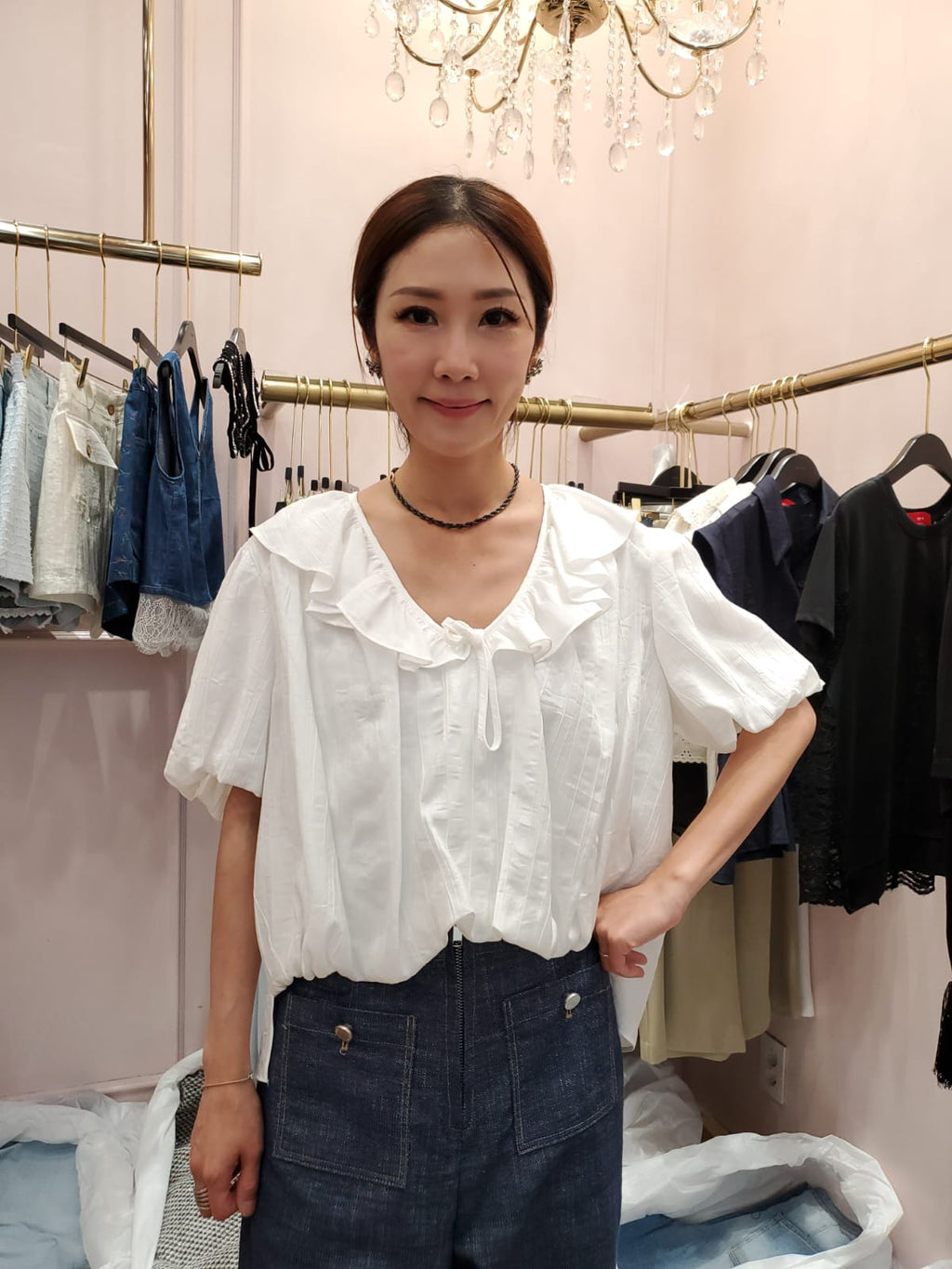 韓國OT Rimane上衣 LOT60622 - White