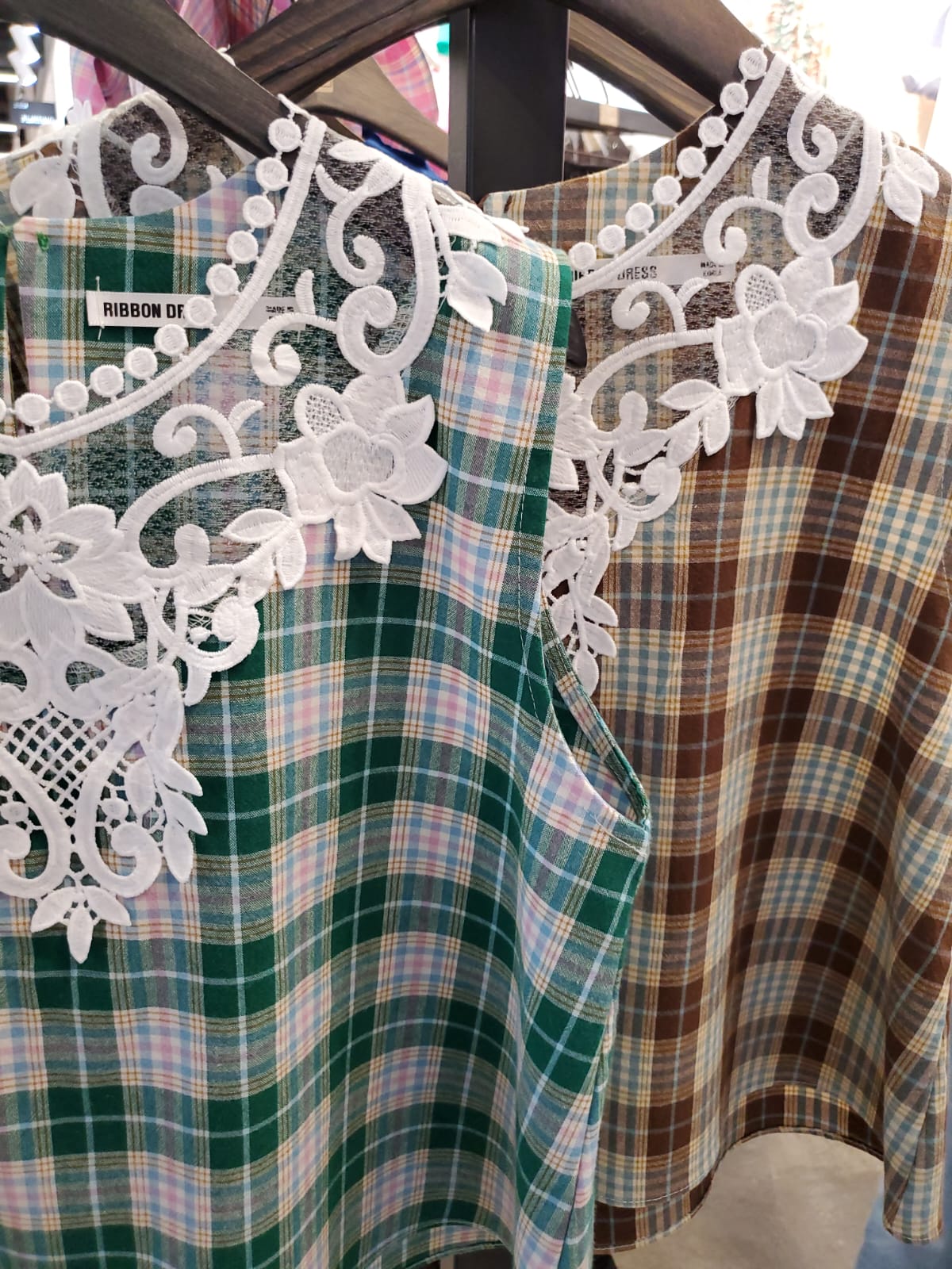 韓國Ribbon Dress半截裙 LRD60615 - Green