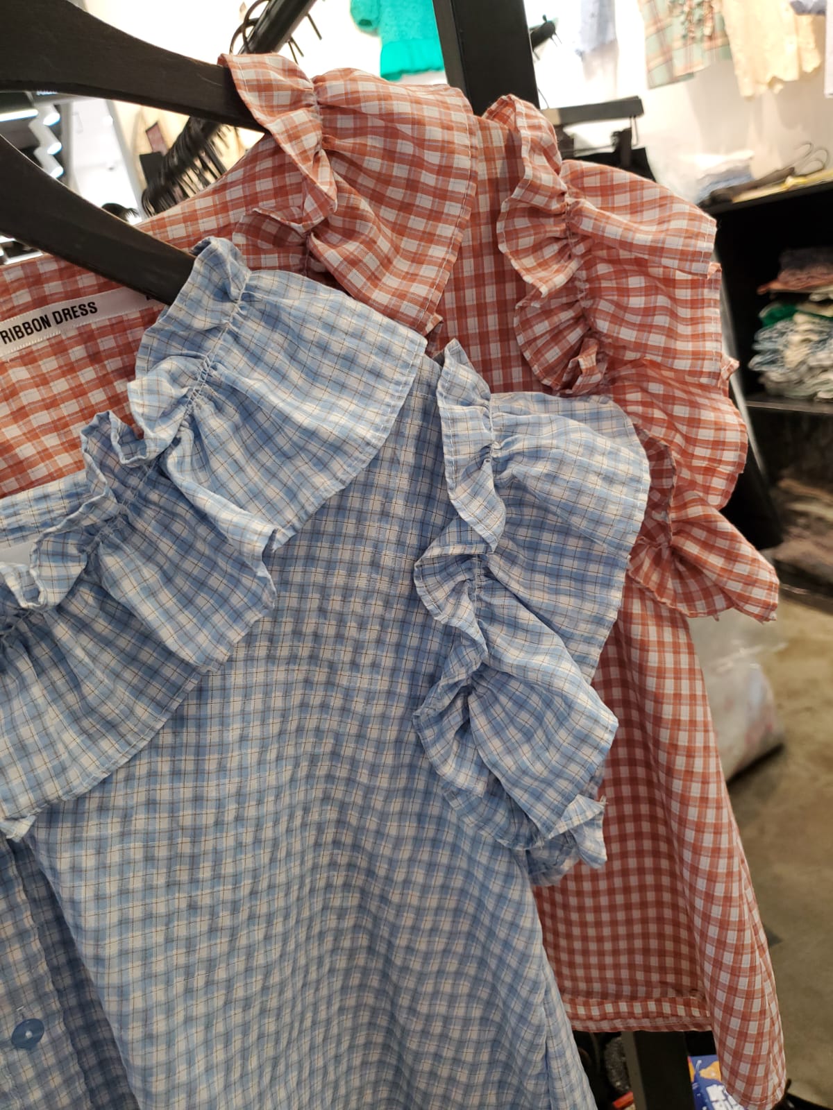 韓國Ribbon Dress上衣 LRD60617 - Blue