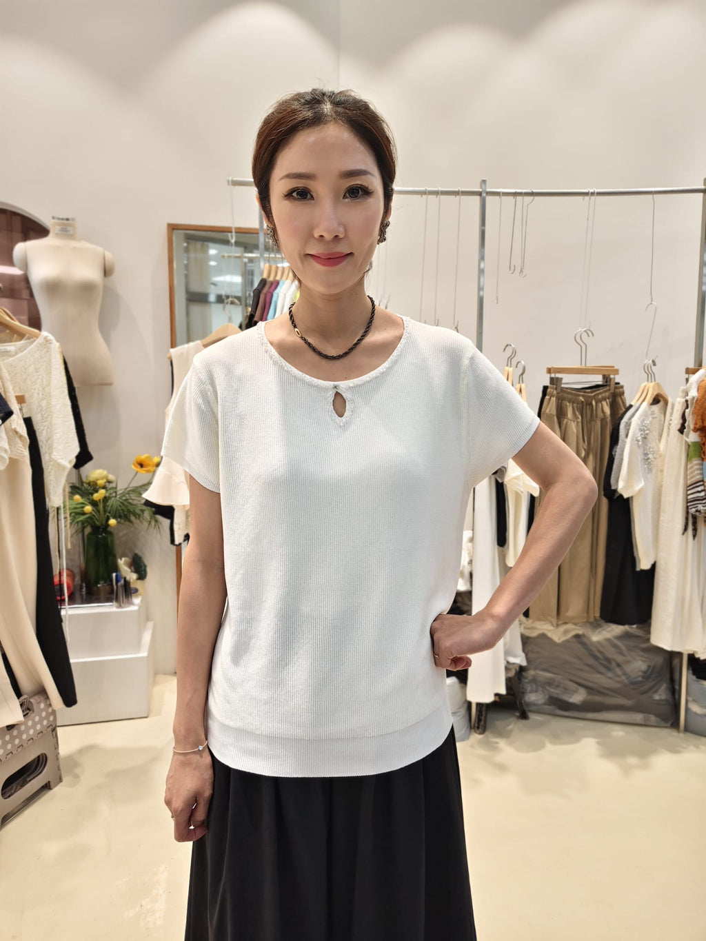 韓國Intro Adorable上衣 LAD60620 - White