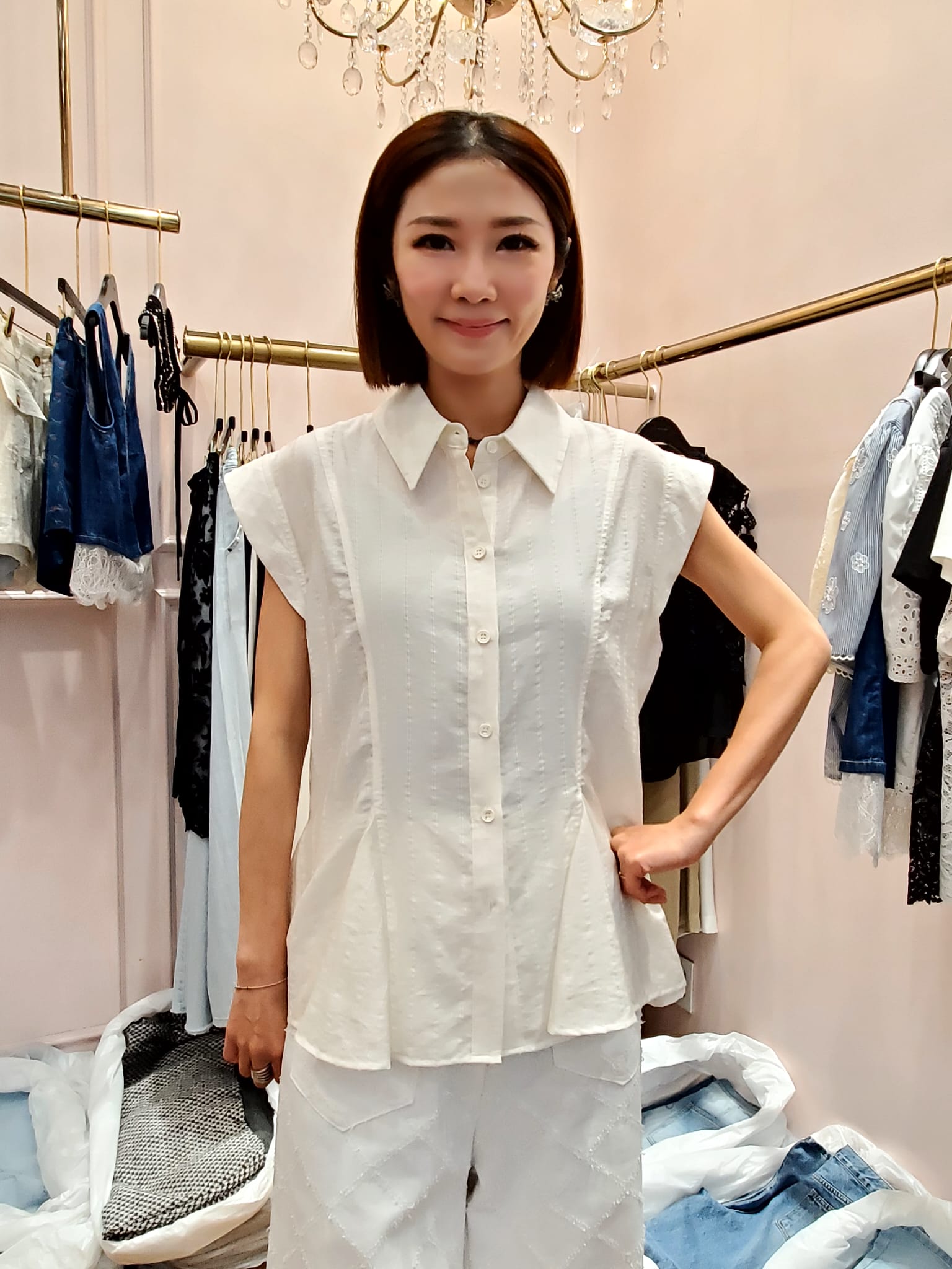 韓國OT Rimane上衣 LOT60606 - White