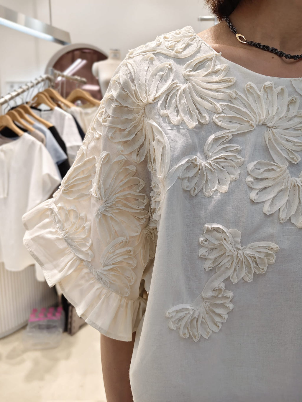 韓國Intro Adorable上衣 LAD60613 - Beige