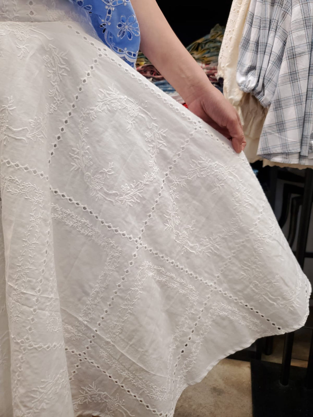 韓國Ribbon Dress半截裙 LRD60602 - White