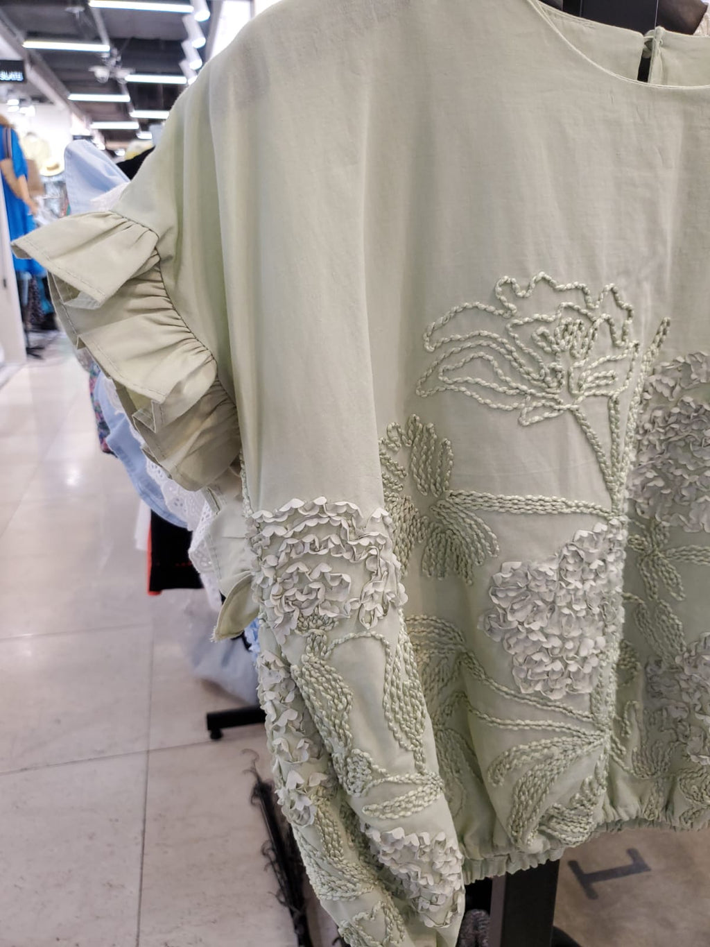 韓國Ribbon Dress上衣 LRD60603 - Green