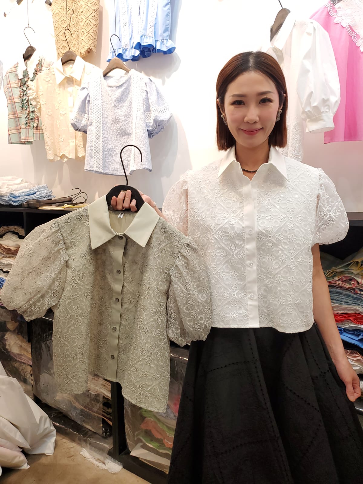 韓國Ribbon Dress半截裙 LRD60608 - Green