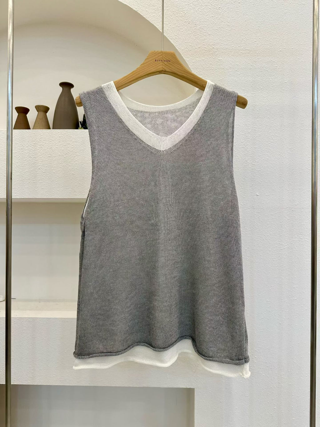 韓國Bumblebee上衣 LBU60613 - Grey