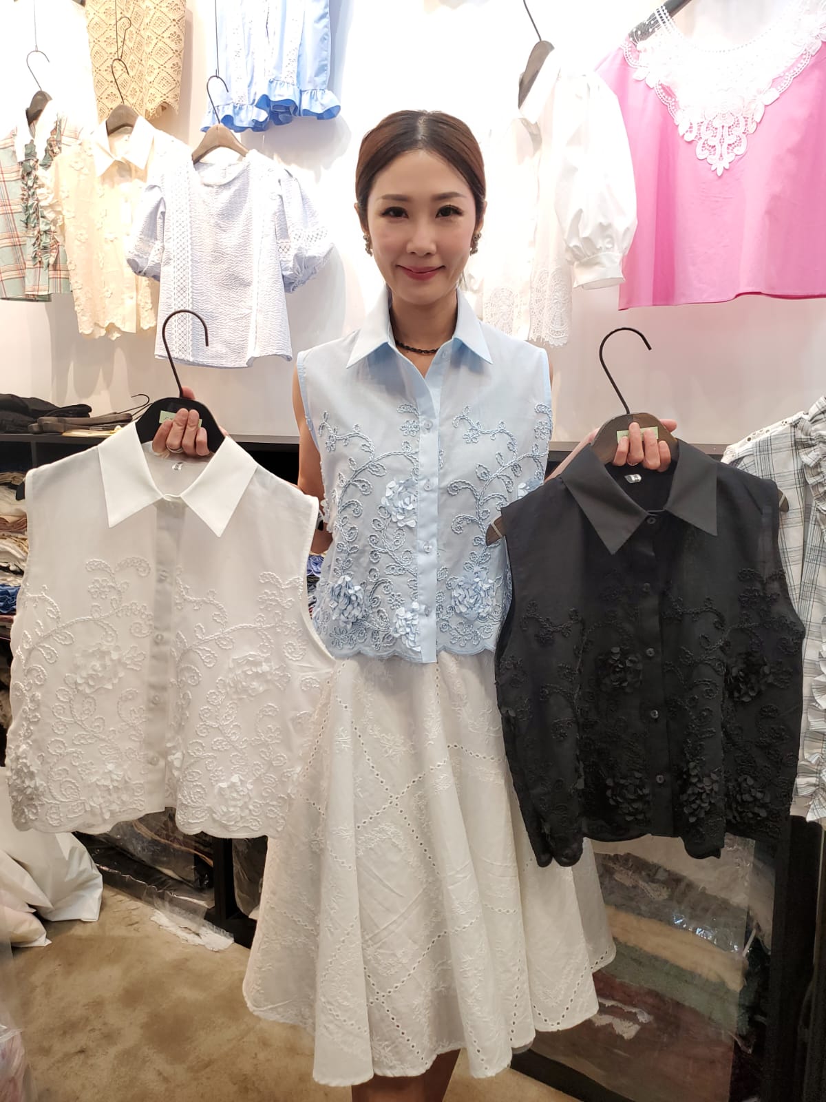 韓國Ribbon Dress半截裙 LRD60604 - White