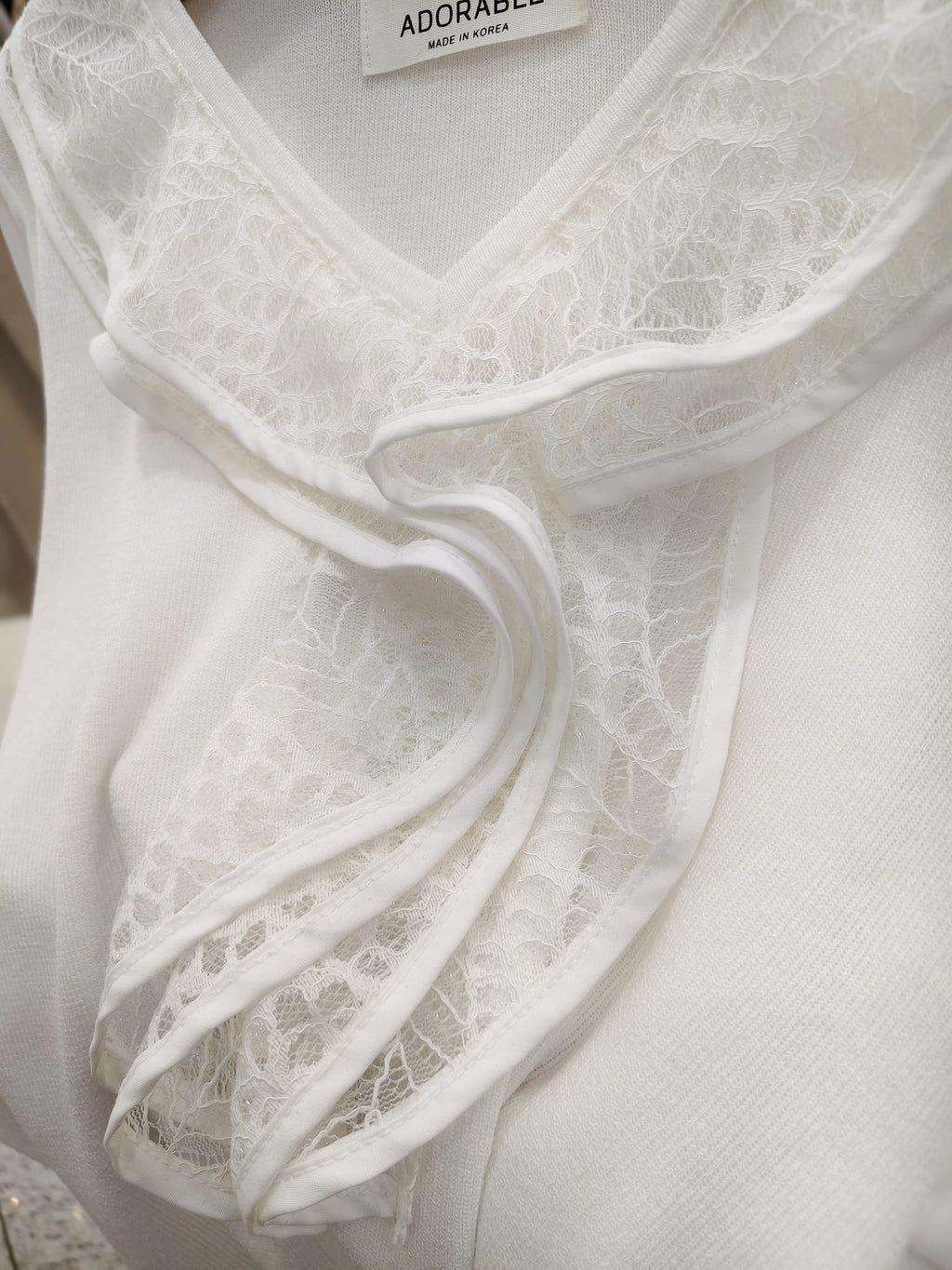 韓國Intro Adorable上衣 LAD60619 - White
