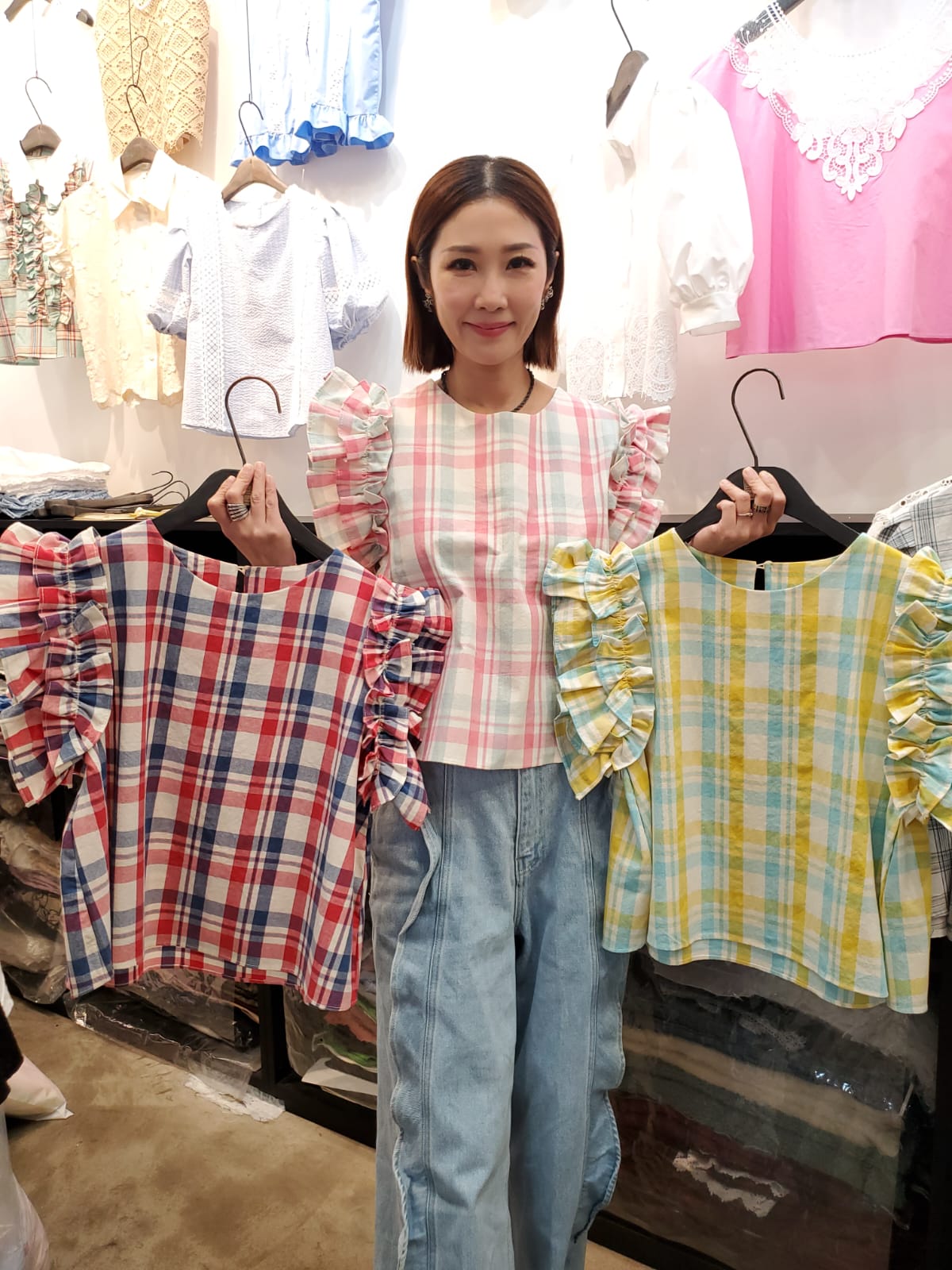 韓國Ribbon Dress半截裙 LRD60613 - Red