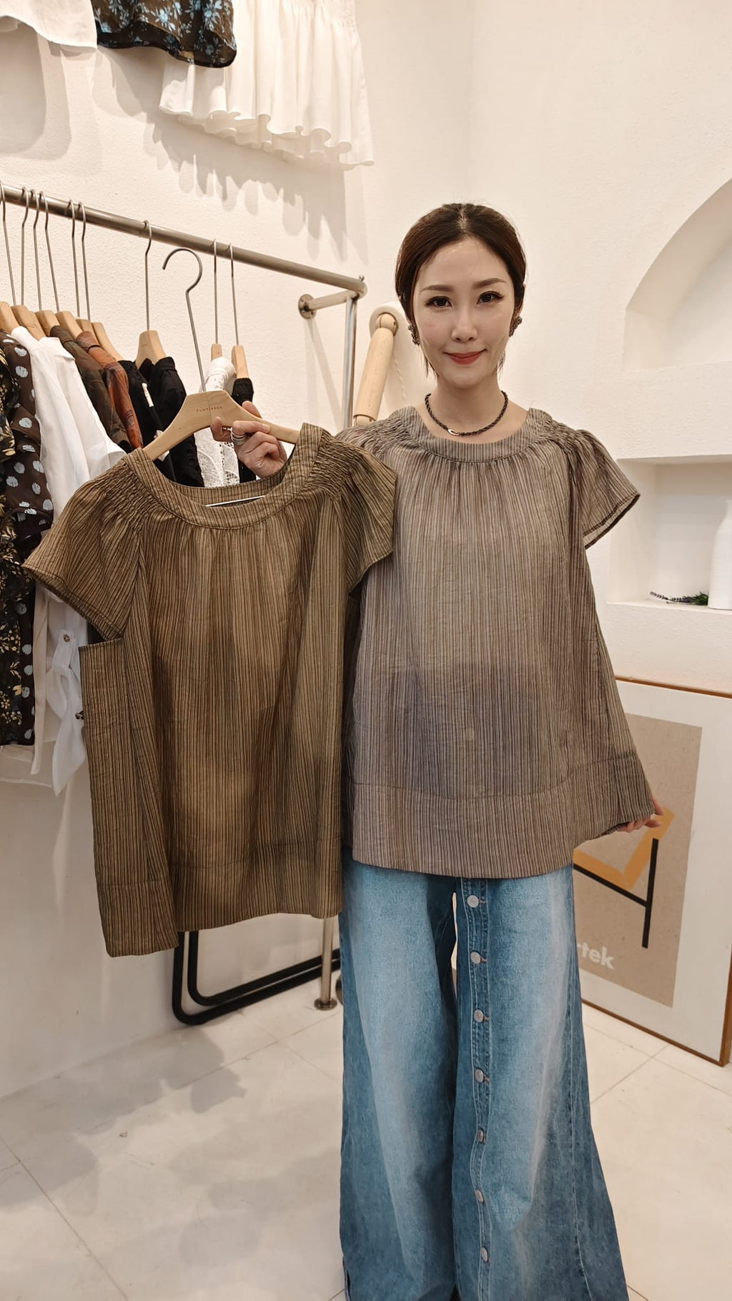 韓國Bumblebee上衣 LBU60629 - Khaki
