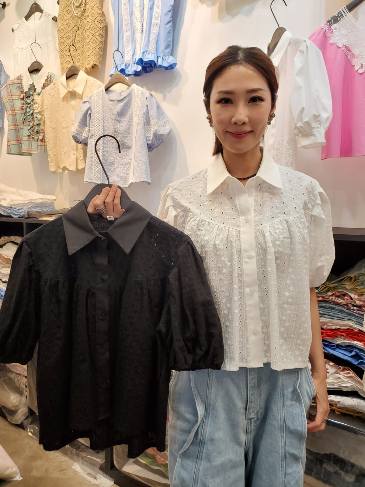 韓國Ribbon Dress半截裙 LRD60614 - Black