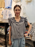 韓國Ribbon Dress上衣 LRD60617 - Black