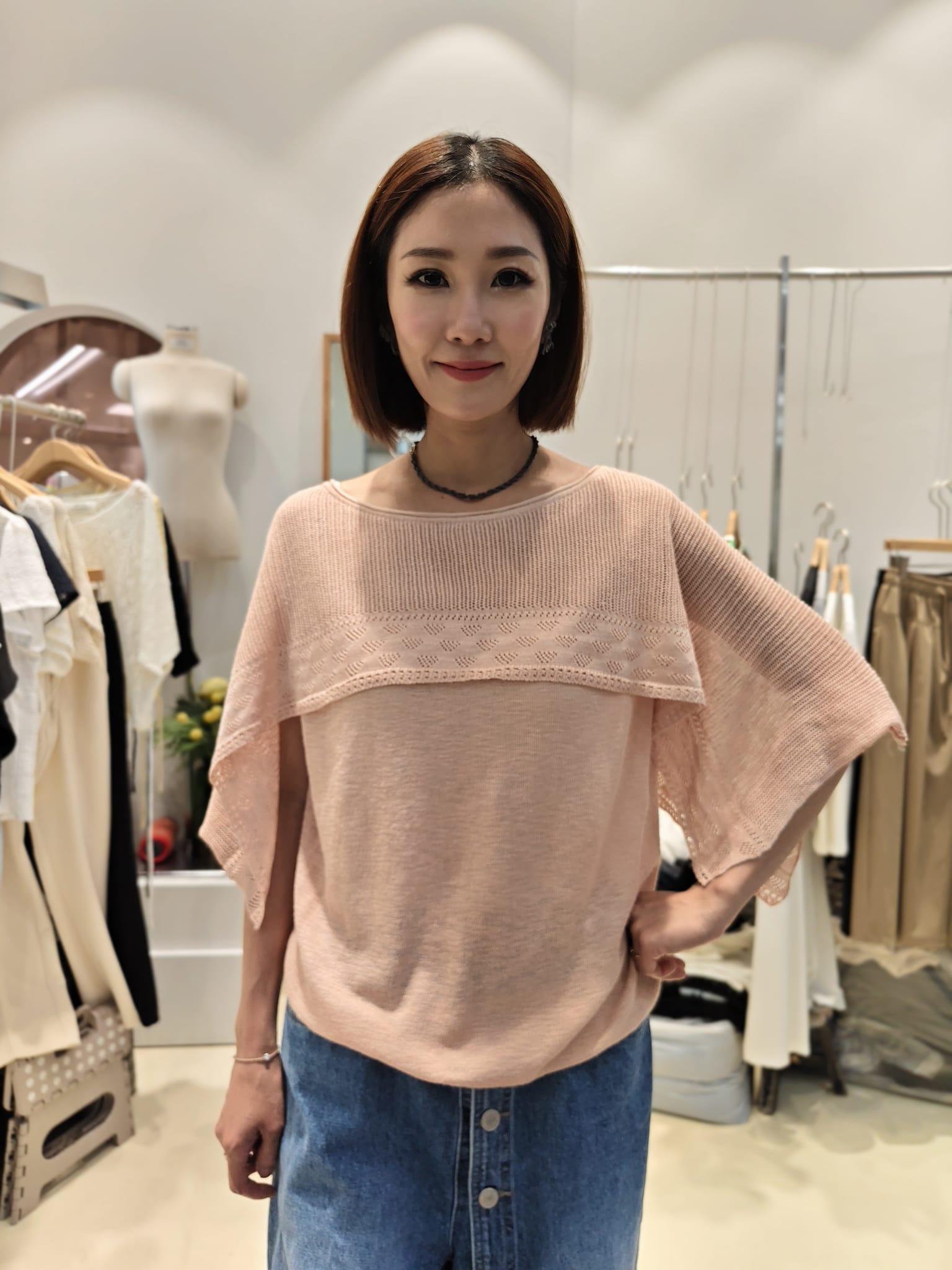 韓國Intro Adorable上衣 LAD60625 - Pink