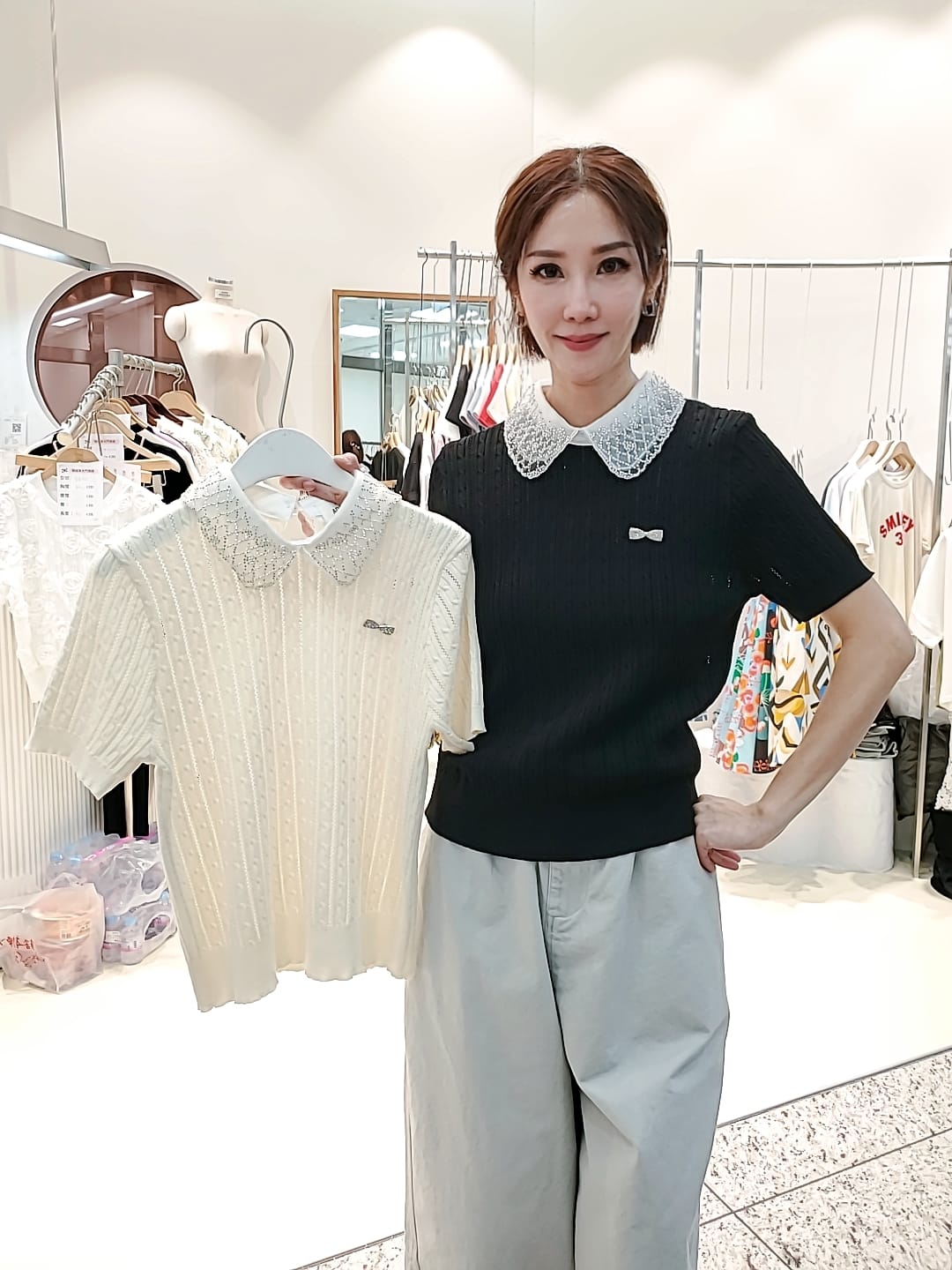 LAD60331韓國東大門直送 INTRO-ADORABLE 女裝上衣