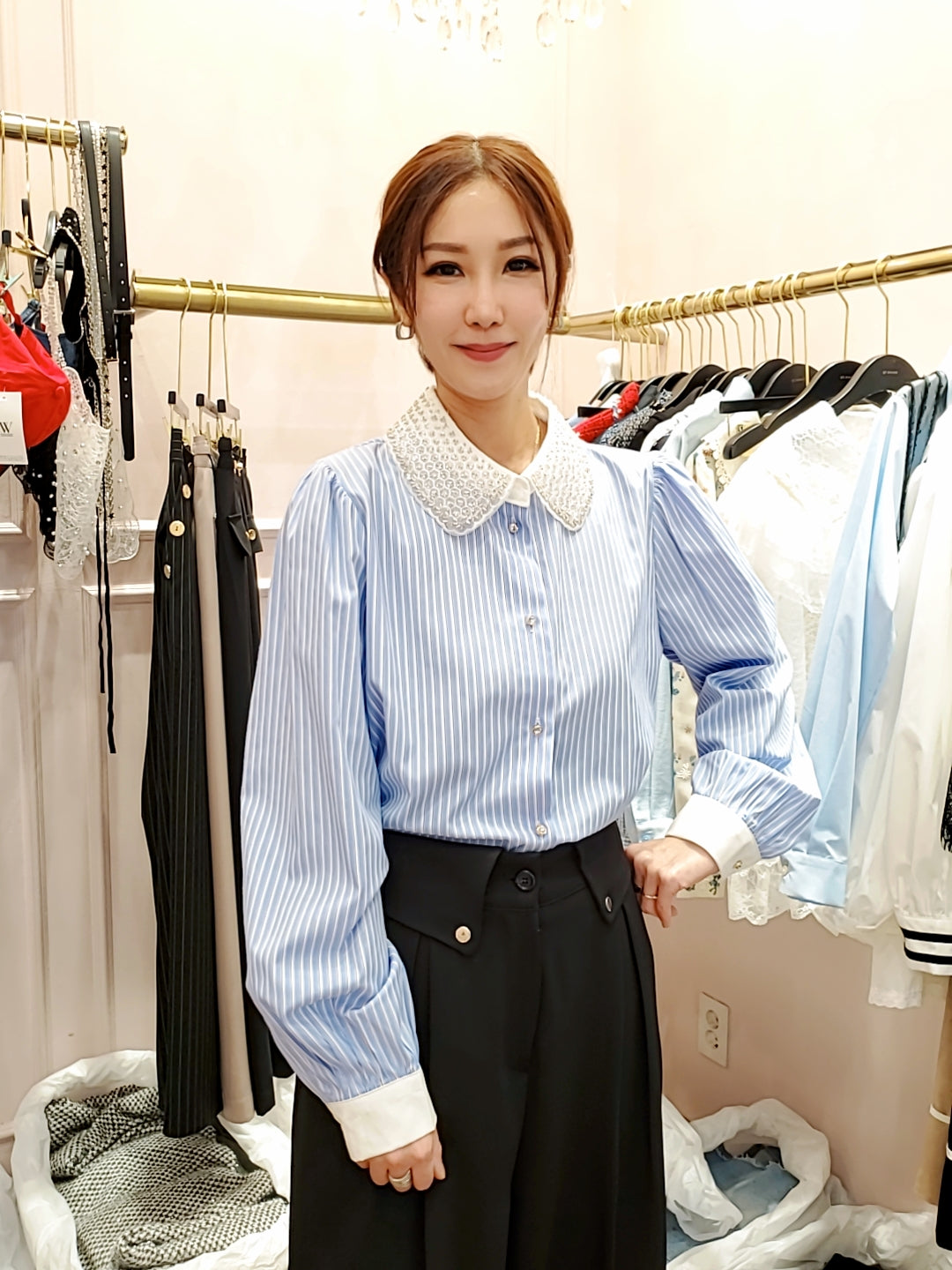 LOT60307韓國東大門直送 OT. RIMANE 女裝上衣