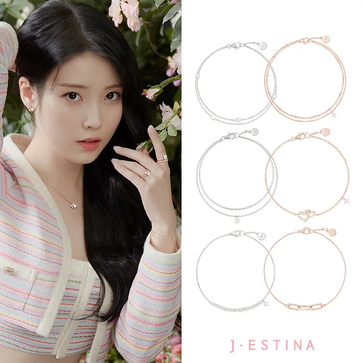 [IU同款首飾系列] 韓國 Popular J.ESTINA Bracelets/Anklets