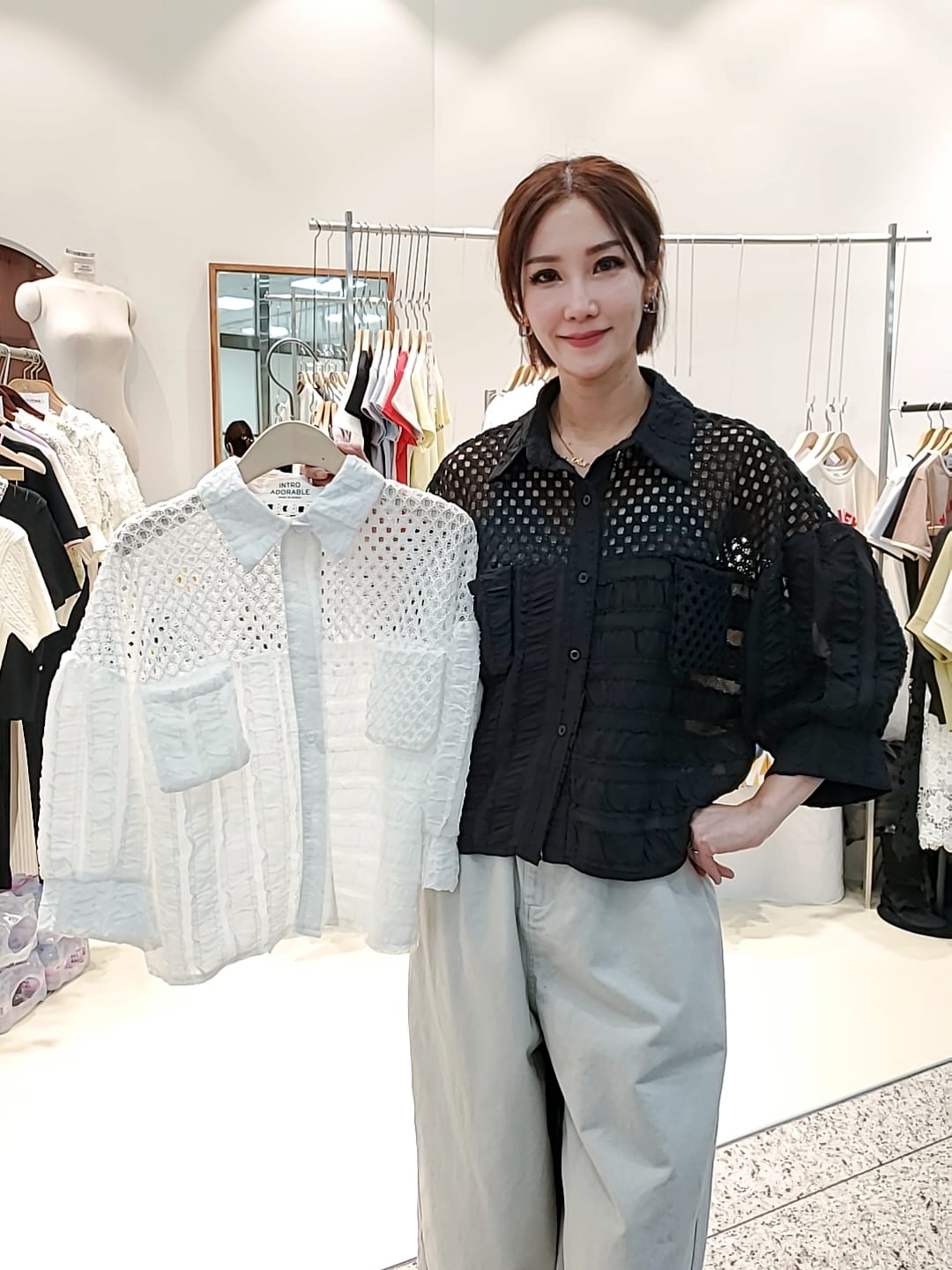 LAD60321韓國東大門直送 INTRO-ADORABLE 女裝上衣