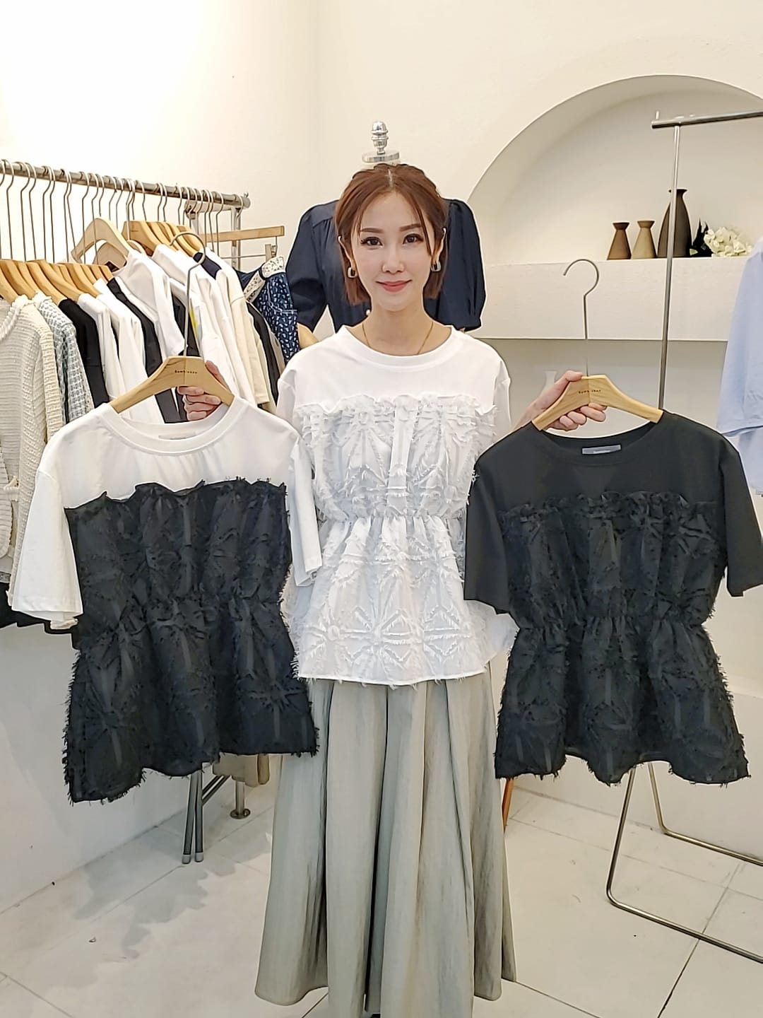 LBU60340韓國東大門直送 BUMBLEBEE 女裝上衣