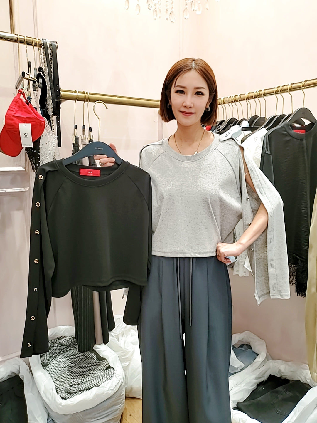 LOT60317韓國東大門直送 OT. RIMANE 女裝上衣