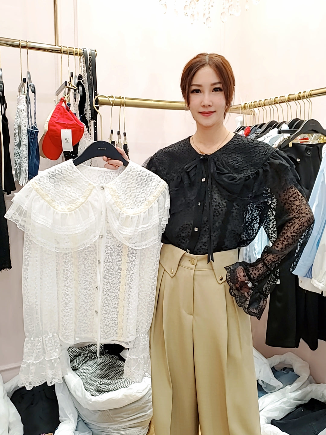 LOT60305韓國東大門直送 OT. RIMANE 女裝上衣