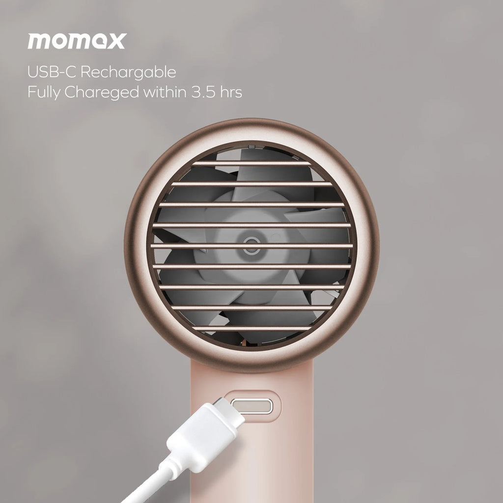 Momax - 1Go 冰敷手持風扇