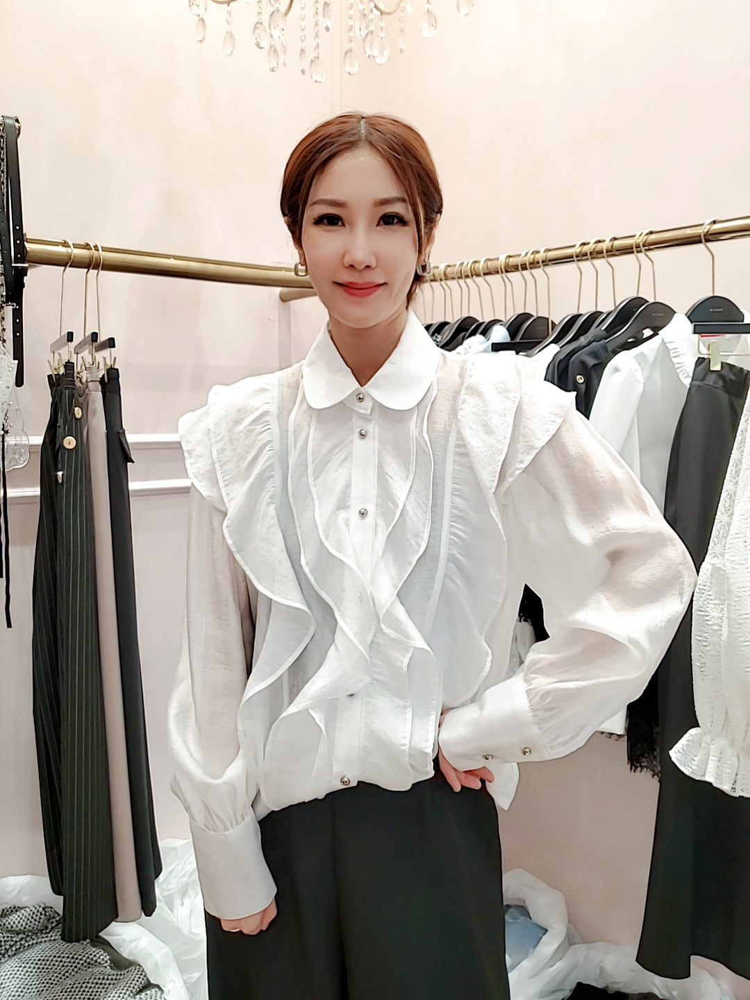 LOT60327韓國東大門直送 OT. RIMANE 女裝上衣