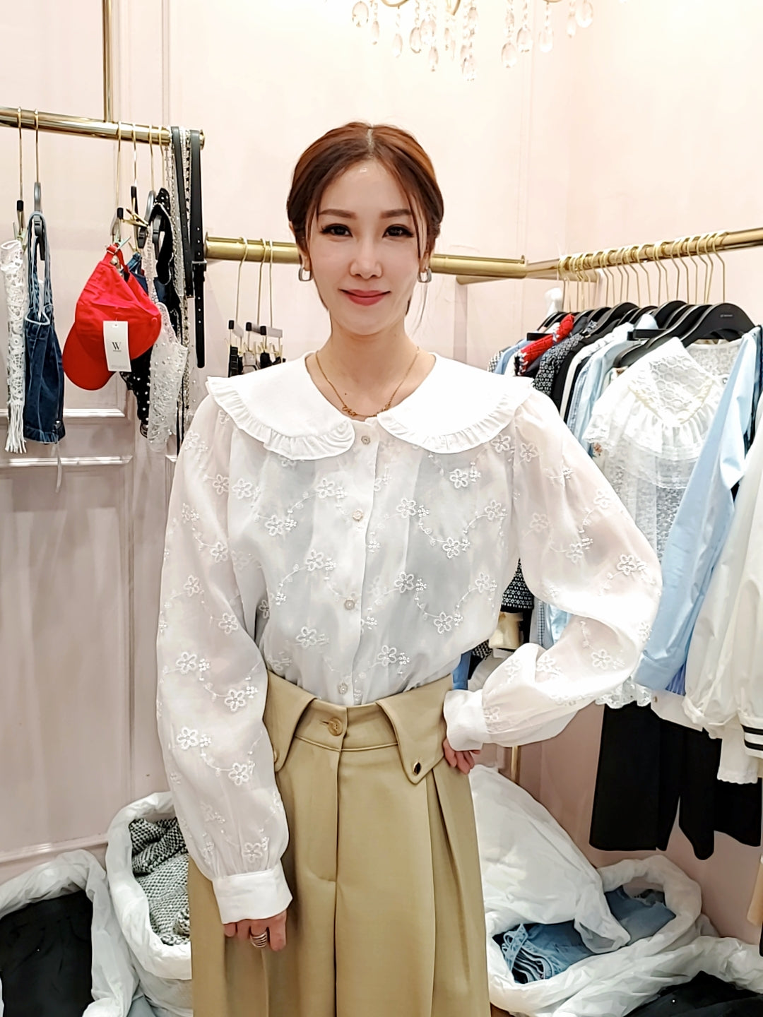 LOT60306韓國東大門直送 OT. RIMANE 女裝上衣