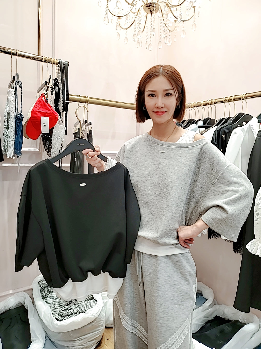 LOT60332韓國東大門直送 OT. RIMANE 女裝上衣