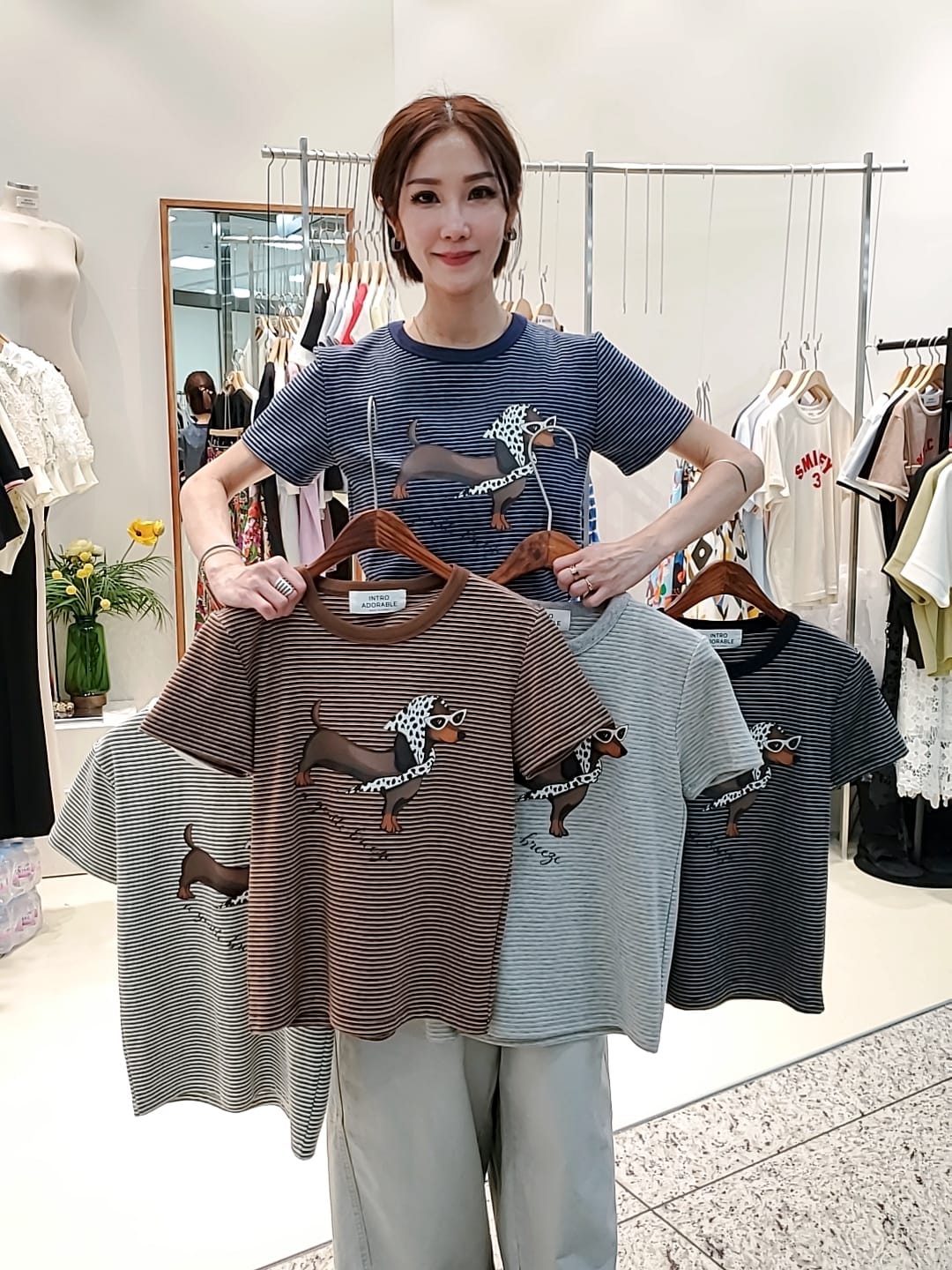 LAD60320韓國東大門直送 INTRO-ADORABLE 女裝上衣