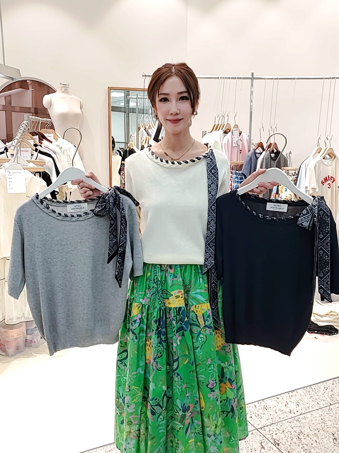 LAD60301韓國東大門直送 INTRO-ADORABLE 女裝上衣