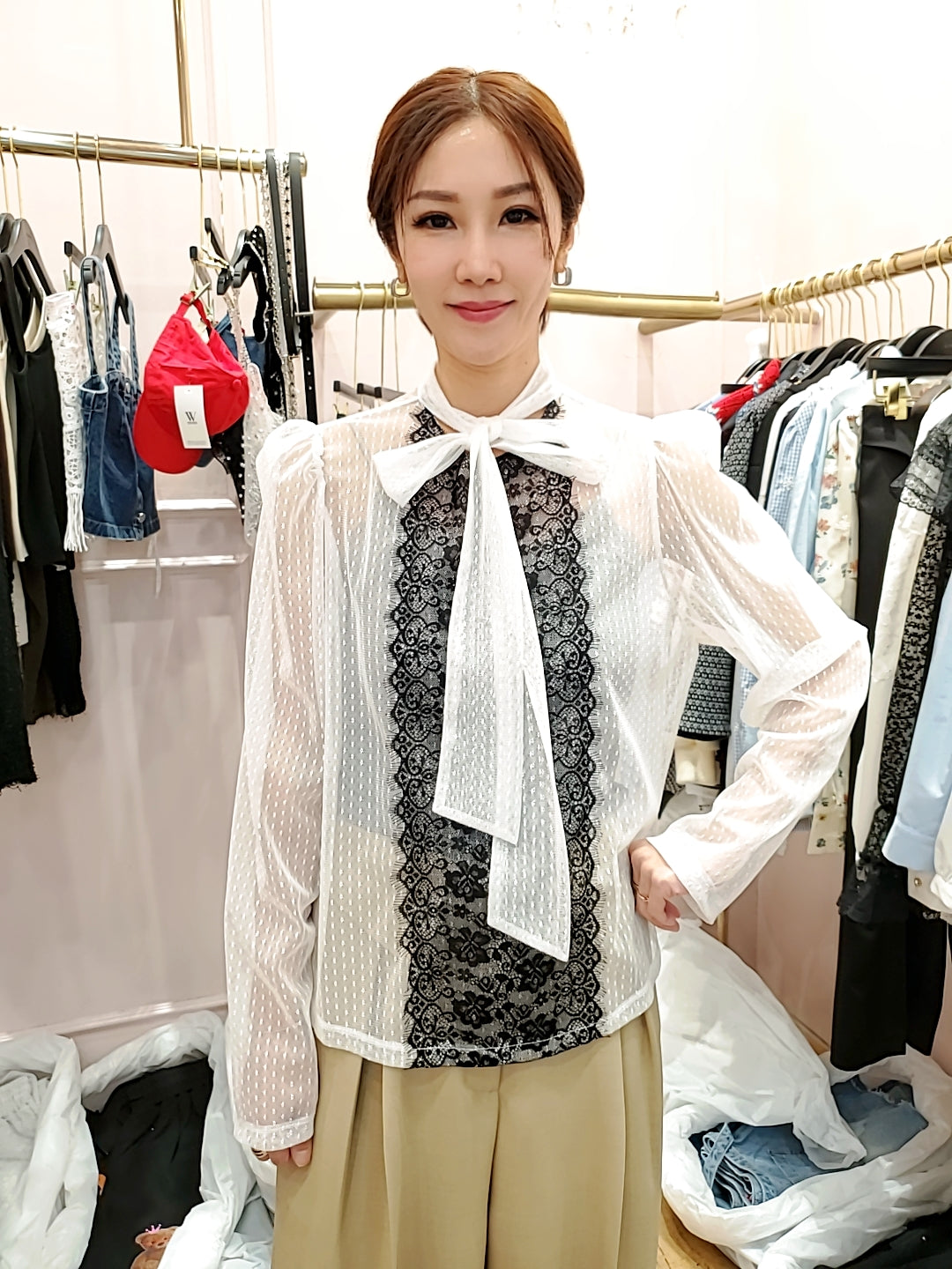 LOT60301韓國東大門直送 OT. RIMANE 女裝上衣