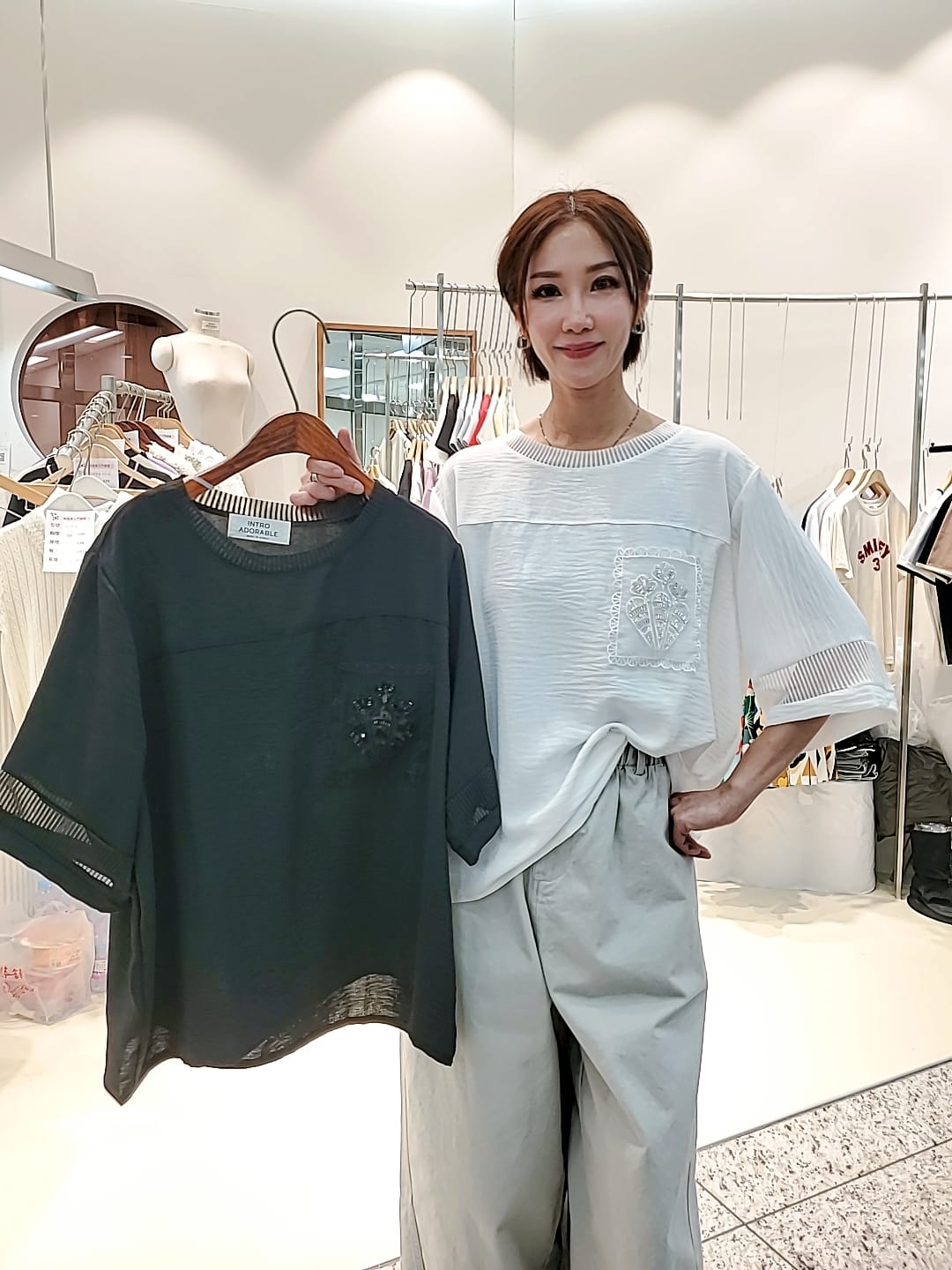 LAD60325韓國東大門直送 INTRO-ADORABLE 女裝上衣