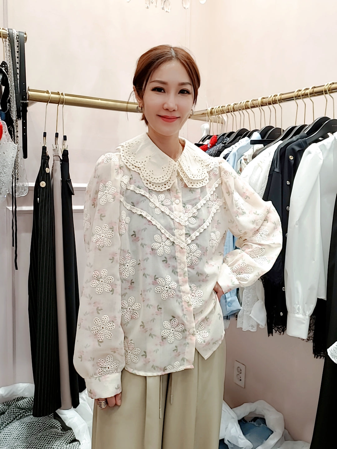 LOT60325韓國東大門直送 OT. RIMANE 女裝上衣