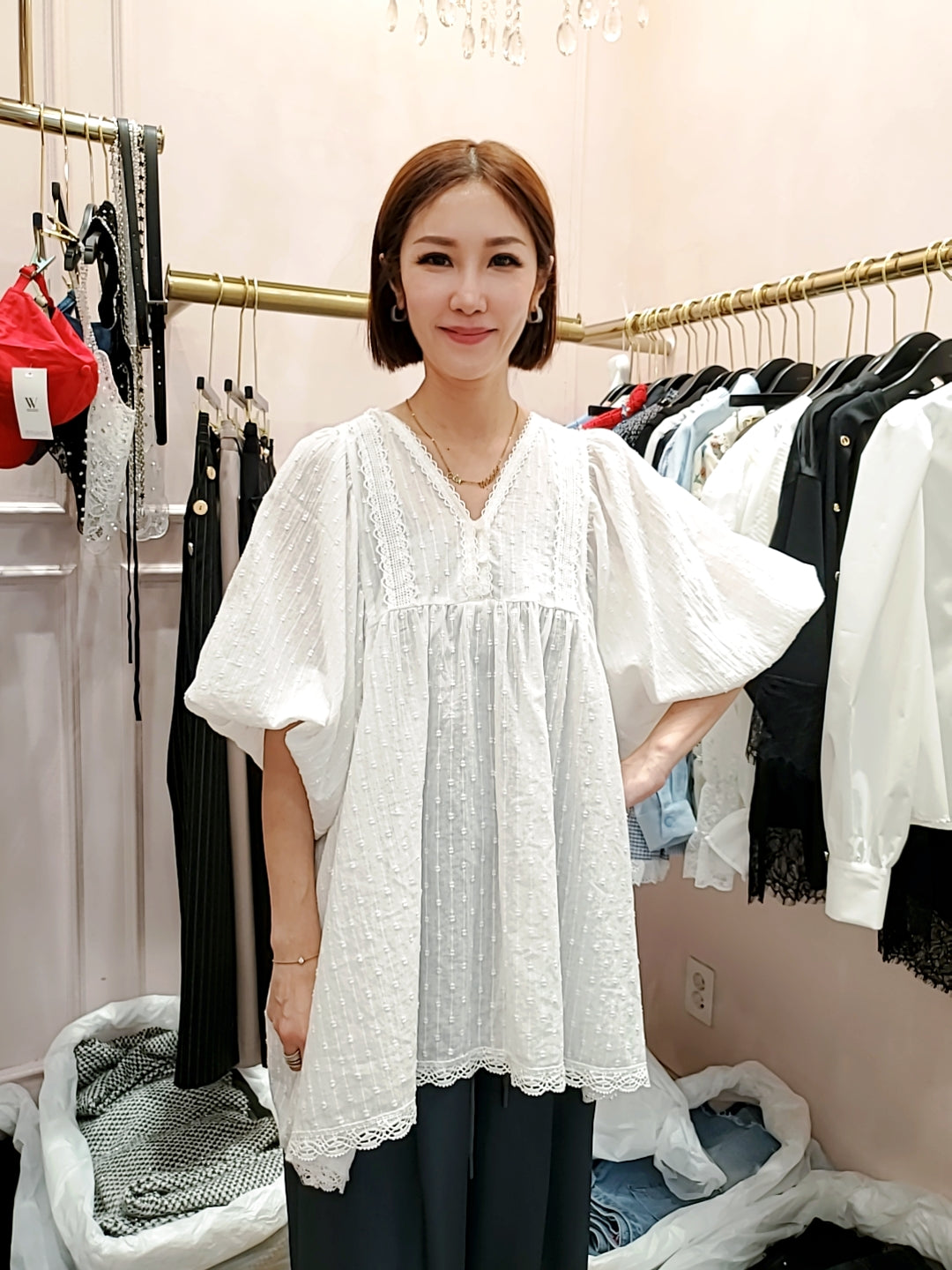 LOT60320韓國東大門直送 OT. RIMANE 女裝上衣